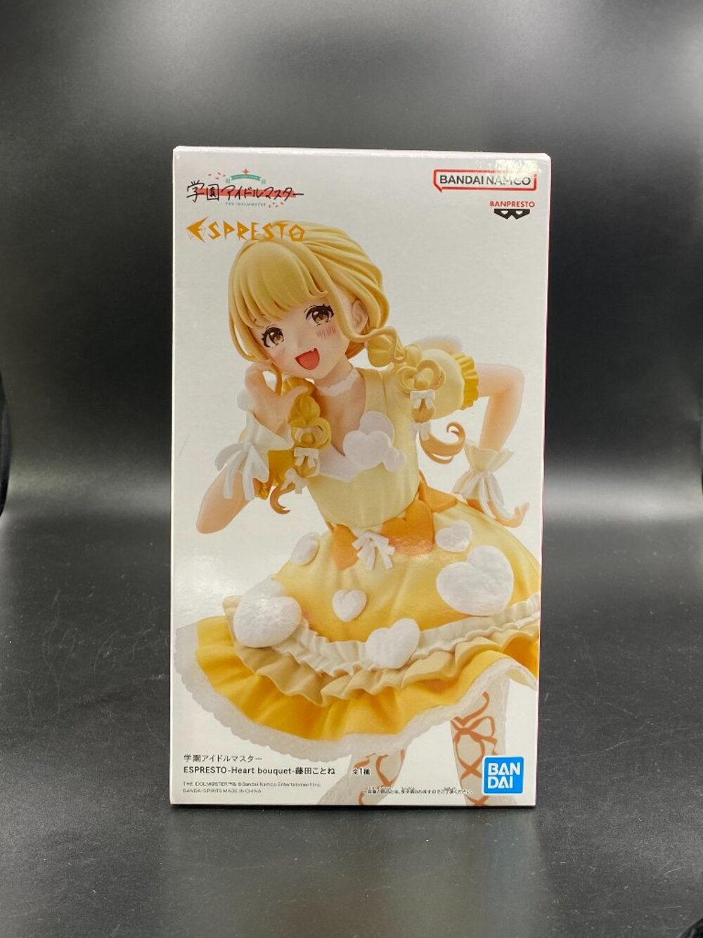 Gakuen Idolmaster Kotone Fujita Figure Heart Bouquet Banpresto Espresto New